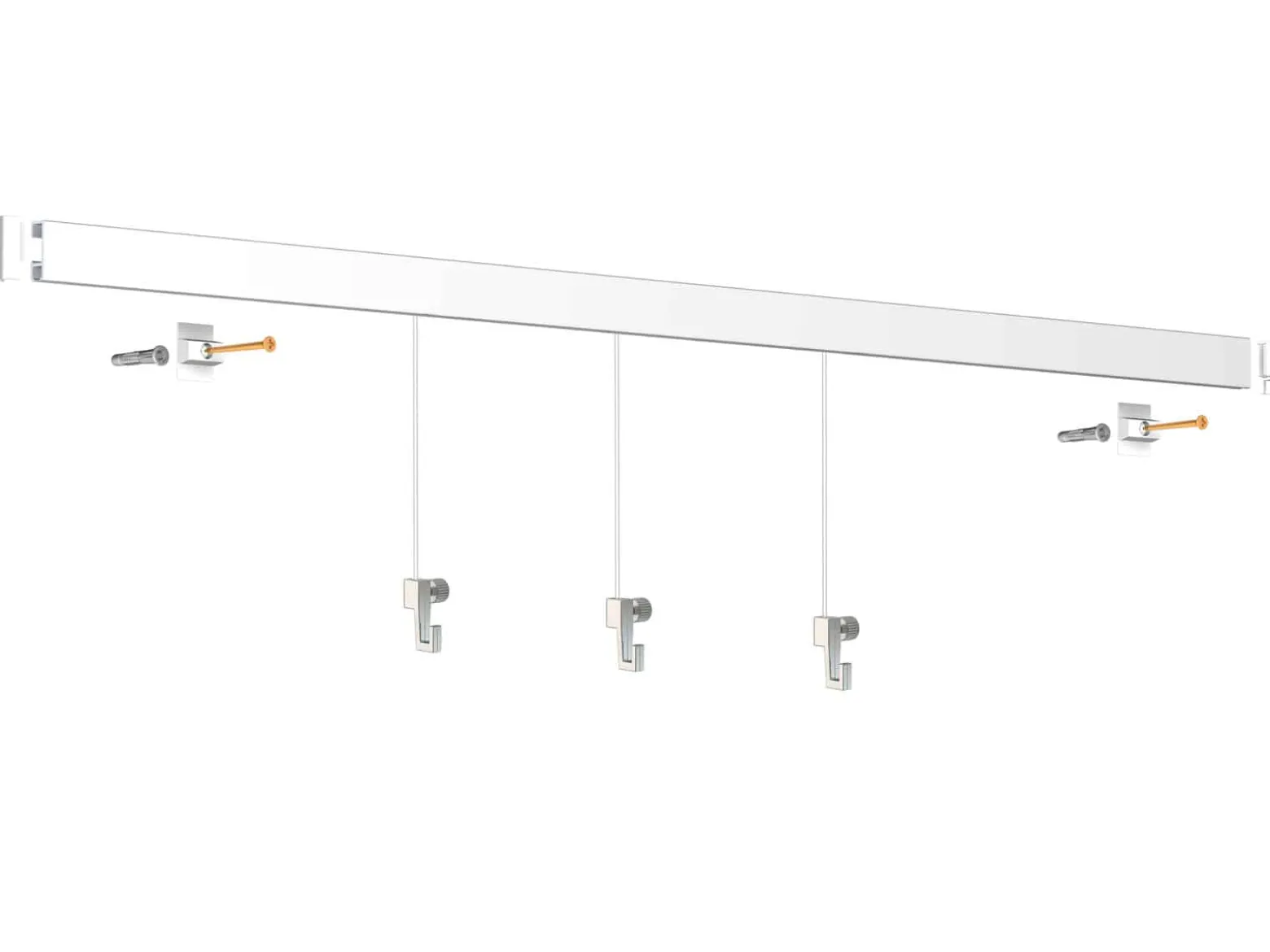 Easy taulunripustussetti 400 cm seinään