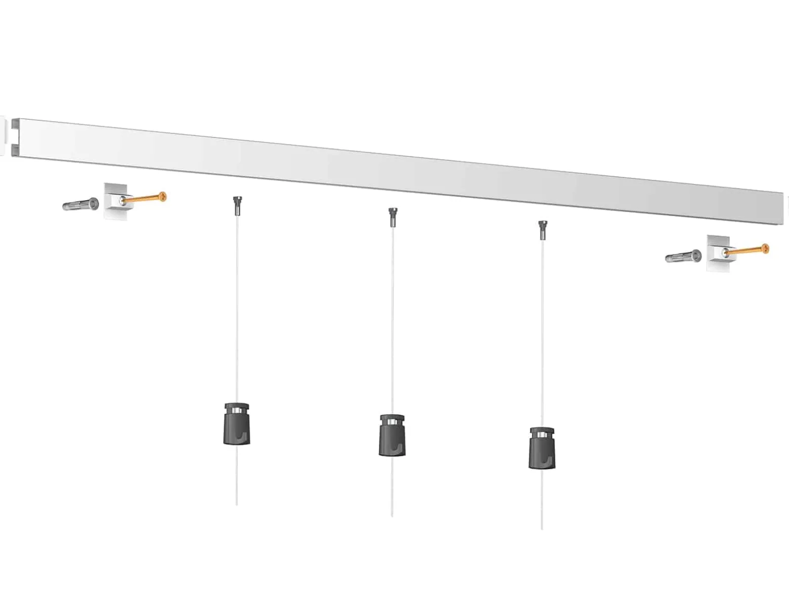 Easy taulunripustussetti 400 cm seinään vahvalla koukulla