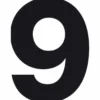 Numerotarra 9