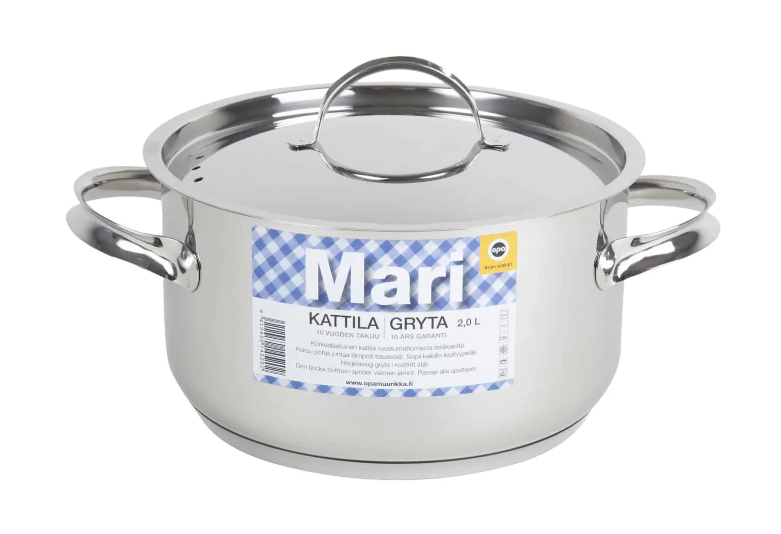 Opa Mari kattila 2,0 L