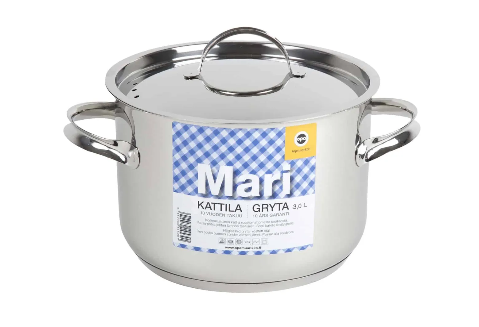Opa Mari kattila 3,0 L