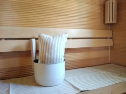 Pisla Raita saunatyyny valk/beige