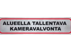 Tarra ”ALUEELLA TALLENTAVA KAMERAVALVONTA”