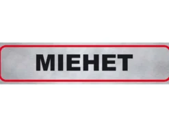Tarra ”MIEHET”